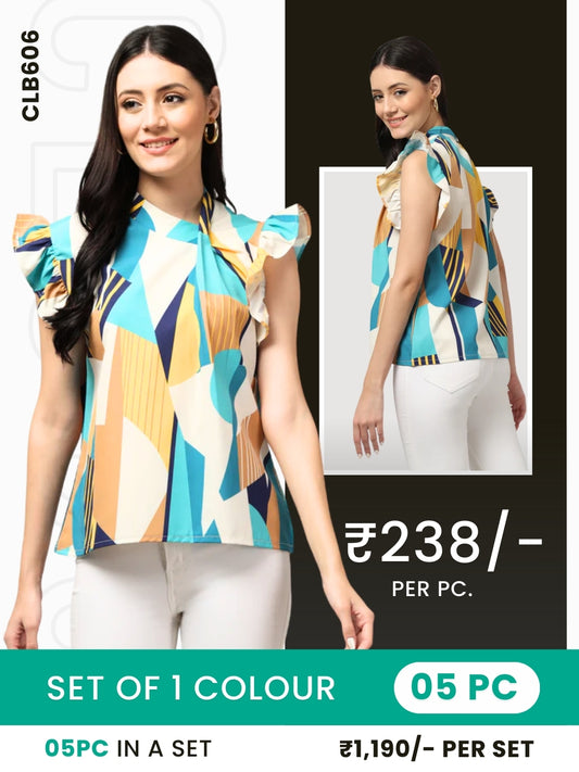 Clobulk Women Top (Set of 5Pc - 1 Colours)- ₹238/ per pc