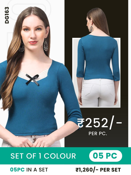 Clobulk Women Top (Set of 5 Pc)- ₹252/ per pc