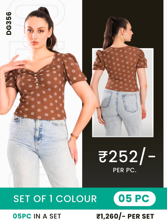 Clobulk Women Top (Set of 5 Pc)- ₹252/ per pc