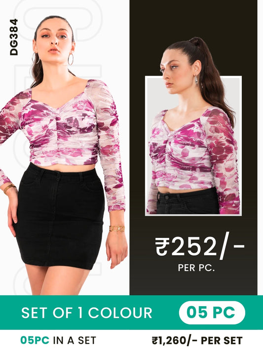 Clobulk Women Top (Set of 5 Pc)- ₹252/ per pc