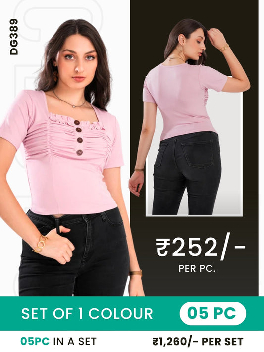 Clobulk Women Top (Set of 5 Pc)- ₹252/ per pc