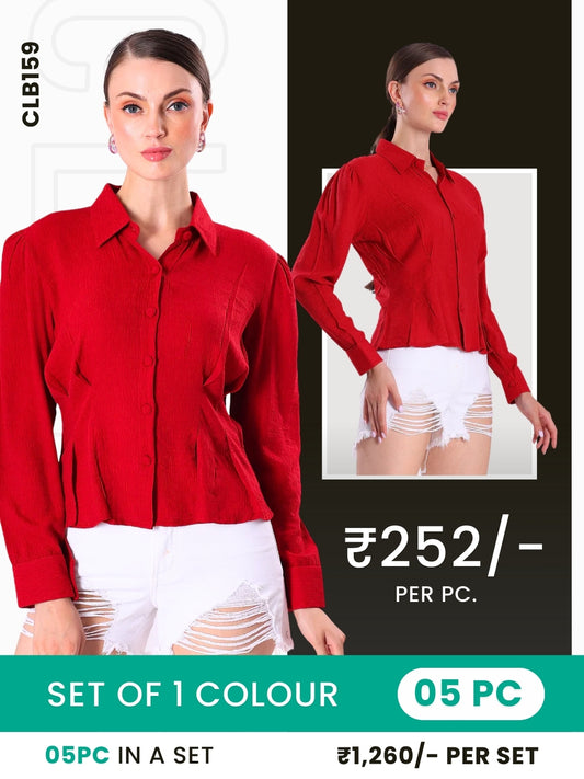 Clobulk Women Top (Set of 5 Pc)- ₹252/ per pc