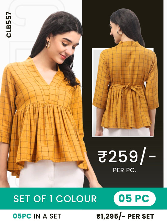 Clobulk Women Top (Set of 5 Pc)- ₹259/ per pc