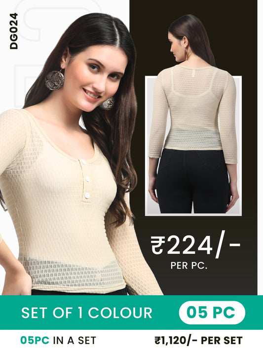 Clobulk Women Top (Set of 5 Pc)- ₹224/ per pc