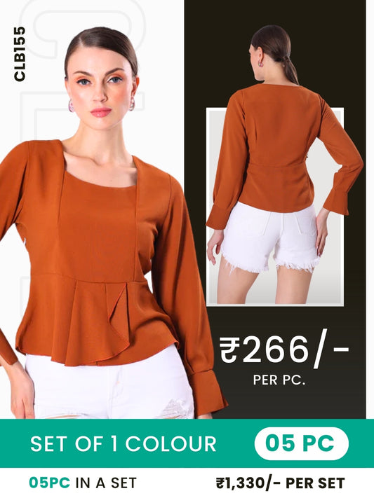 Clobulk Women Top (Set of 5 Pc)- ₹266/ per pc
