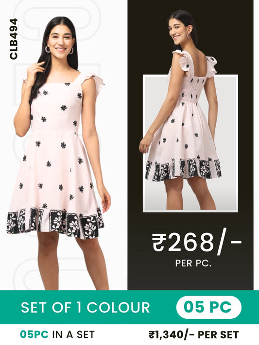 Clobulk Women Dress (Set of 5 Pc)- ₹268/per pc