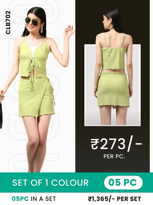 Clobulk Women Co-ord Set Set (Set of 5 Pc)- ₹273/ per pc