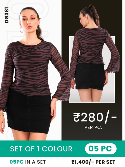Clobulk Women Top (Set of 5 Pc)- ₹280/ per pc
