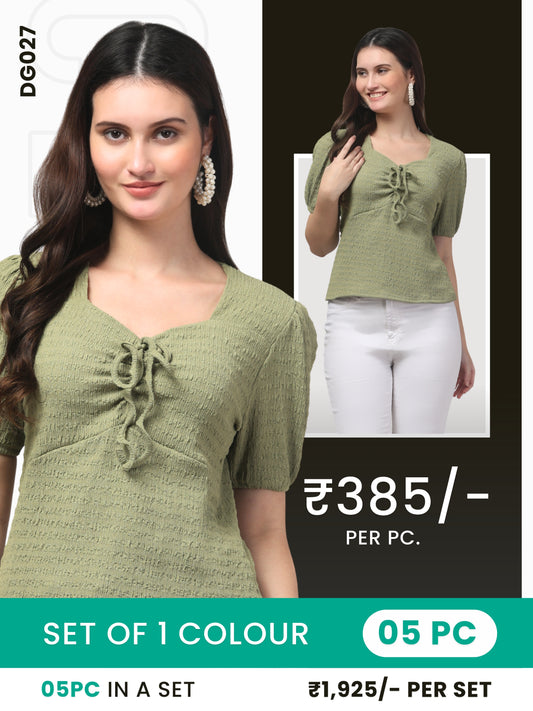 Clobulk Women Top (Set of 5 Pc)- ₹385/ per pc