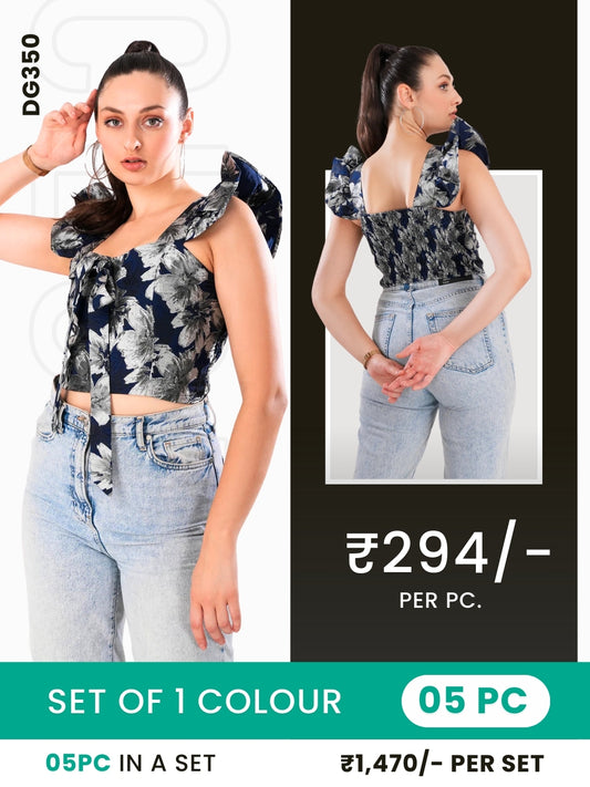 Clobulk Women Top (Set of 5 Pc)- ₹294/ per pc