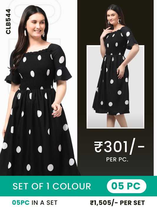 Clobulk Women Dress (Set of 5 Pc)- ₹301/ per pc