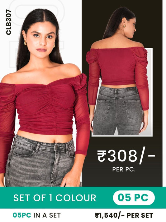 Clobulk Women Top (Set of 5 Pc)- ₹308/ per pc
