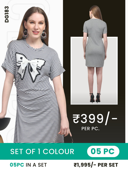 Clobulk Women Dress (Set of 5 Pc)- ₹280/ per pc