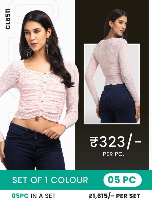 Clobulk Women Top (Set of 5 Pc)- ₹323/ per pc
