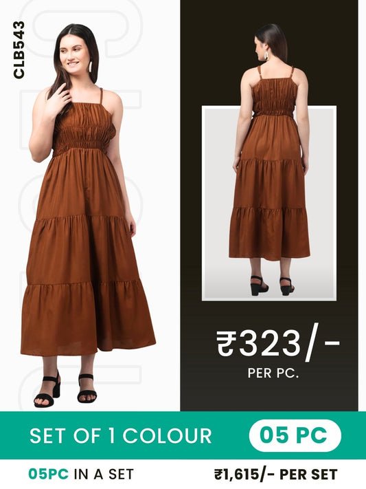 Clobulk Women Dress (Set of 5 Pc)- ₹323/ per pc