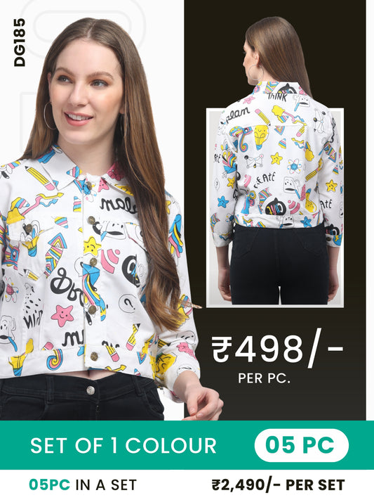 Clobulk Women Jacket (Set of 5 Pc)- ₹498/ per pc
