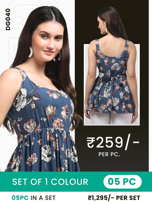 Clobulk Women Top (Set of 5 Pc)- ₹259/ per pc