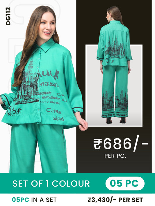 Clobulk Women Co-ord Set (Set of 5 Pc)- ₹686/ per pc