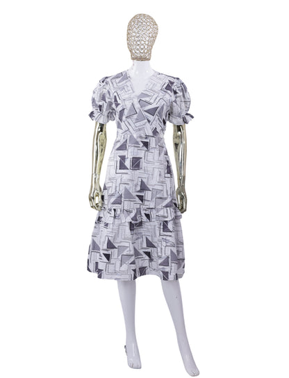 Grey One Piece Dress For Women