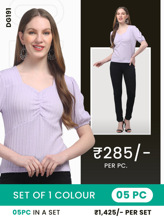 Clobulk Women Top (Set of 5 Pc)- ₹285/ per pc