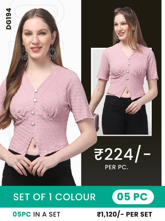 Clobulk Women Top (Set of 5 Pc)- ₹224/ per pc