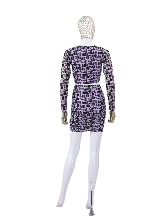 Purple Party Wear Co ord Set For Womens