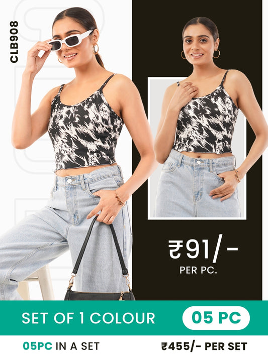 Clobulk Women Top (Set of 5 Pc- 1 Colour)- ₹91/ per pc