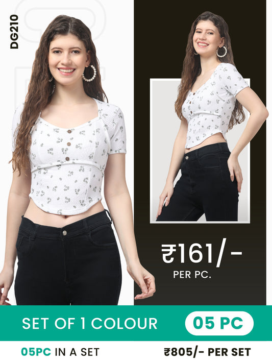 Clobulk Women Top (Set of 5 Pc)- ₹161/ per pc
