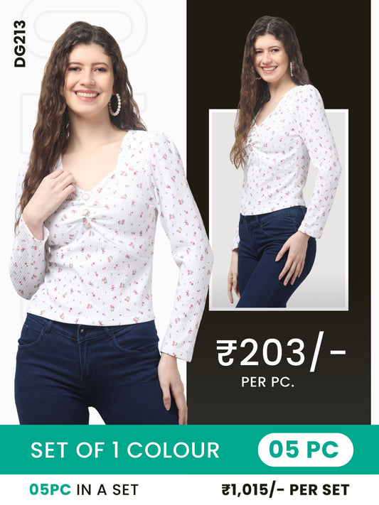 Clobulk Women Top (Set of 5 Pc)- ₹203/ per pc