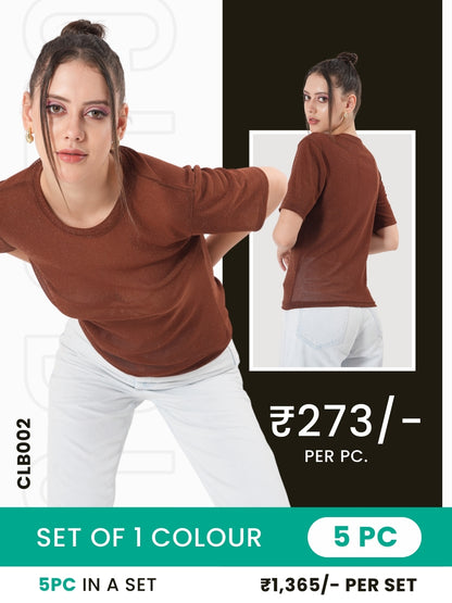 Clobulk Women Top (Set of 5 Pc)- ₹273/ per pc