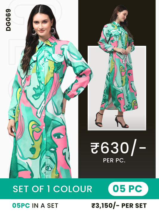 Clobulk Women Dress (Set of 5 Pc)- ₹630/ per pc