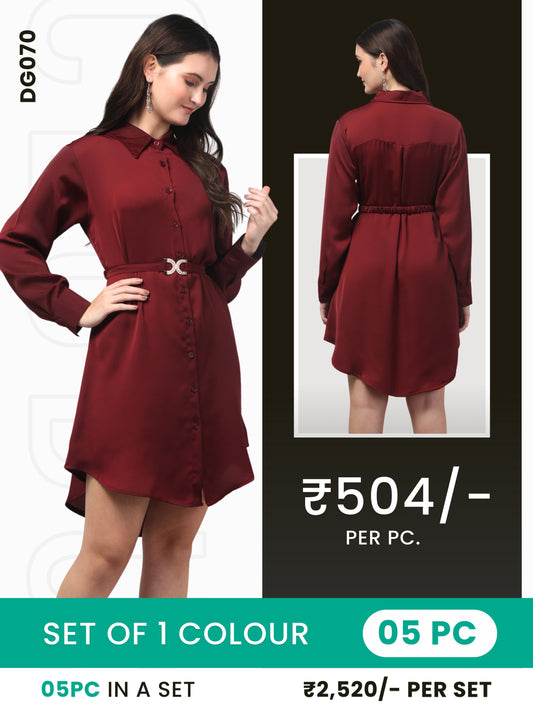 Clobulk Women Dress (Set of 5 Pc)- ₹504/ per pc