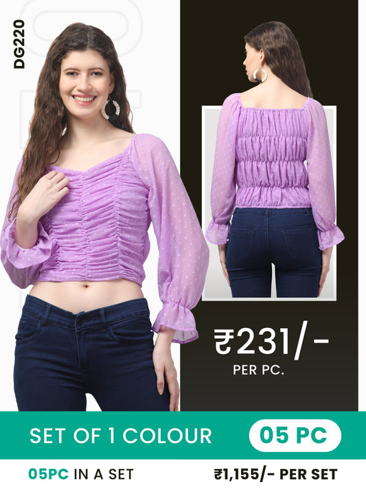 Clobulk Women Top (Set of 5 Pc)- ₹231/ per pc