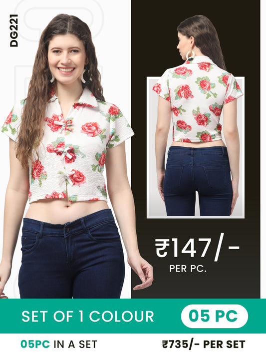 Clobulk Women Top (Set of 5 Pc)- ₹147/ per pc