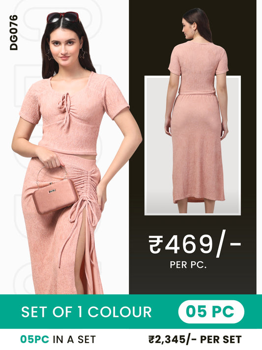 Clobulk Women Co-ord Set (Set of 5 Pc)- ₹469/ per pc