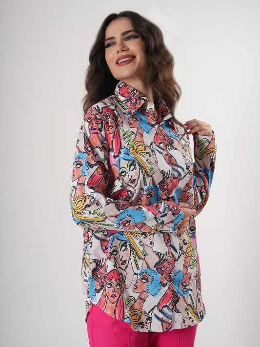 Clobulk Women Shirt (Set of 10PC - 2 Colour)- ₹350/ per pc