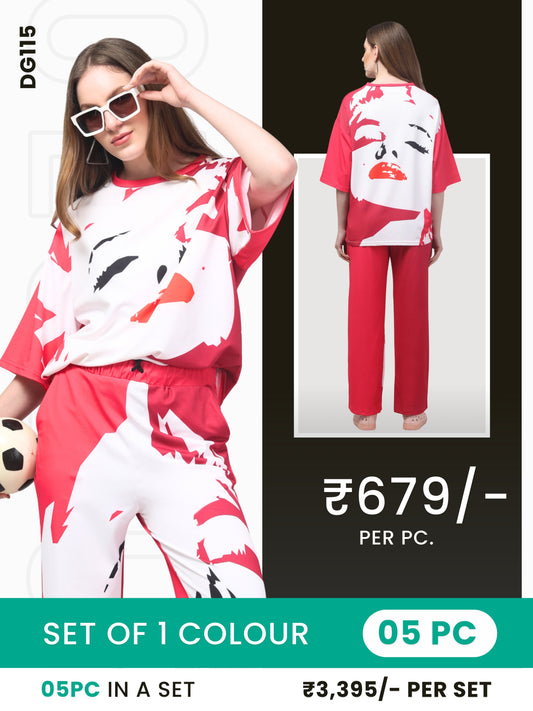 Clobulk Women Co-ord Set (Set of 5 Pc)- ₹679/ per pc