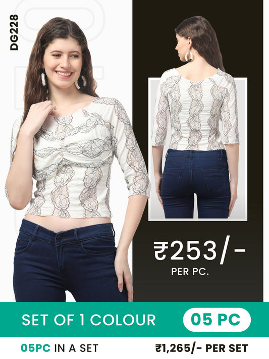 Clobulk Women Top (Set of 5 Pc)- ₹253/ per pc
