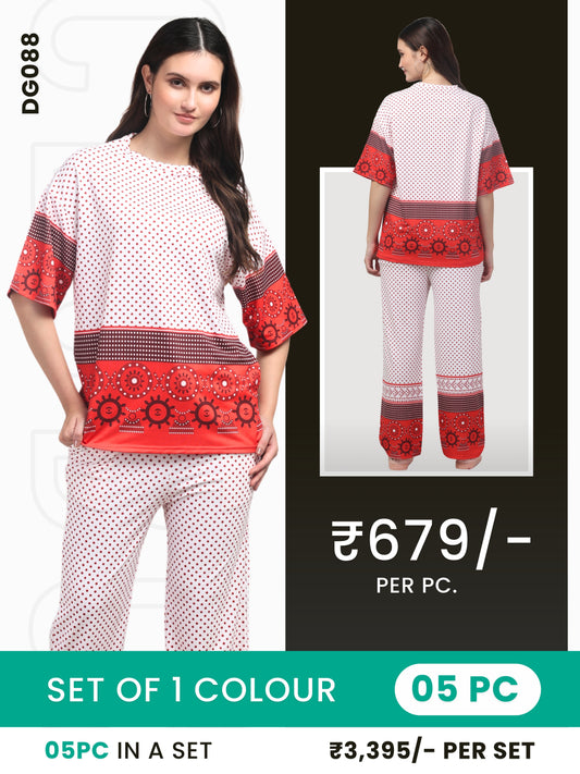 Clobulk Women Co-ord Set (Set of 5 Pc)- ₹679/ per pc