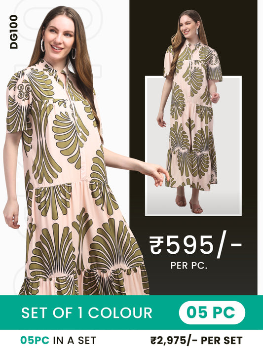 Clobulk Women Dress (Set of 5 Pc)- ₹595/ per pc