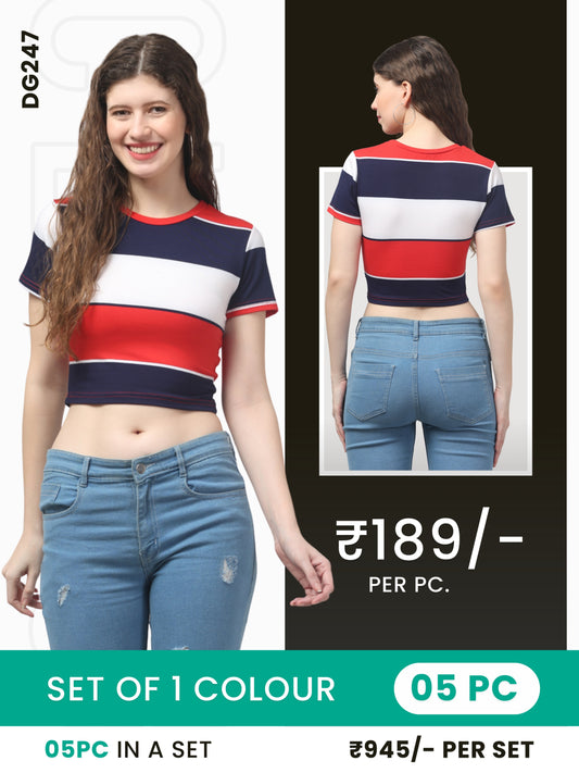 Clobulk Women Top (Set of 5 Pc)- ₹189/ per pc