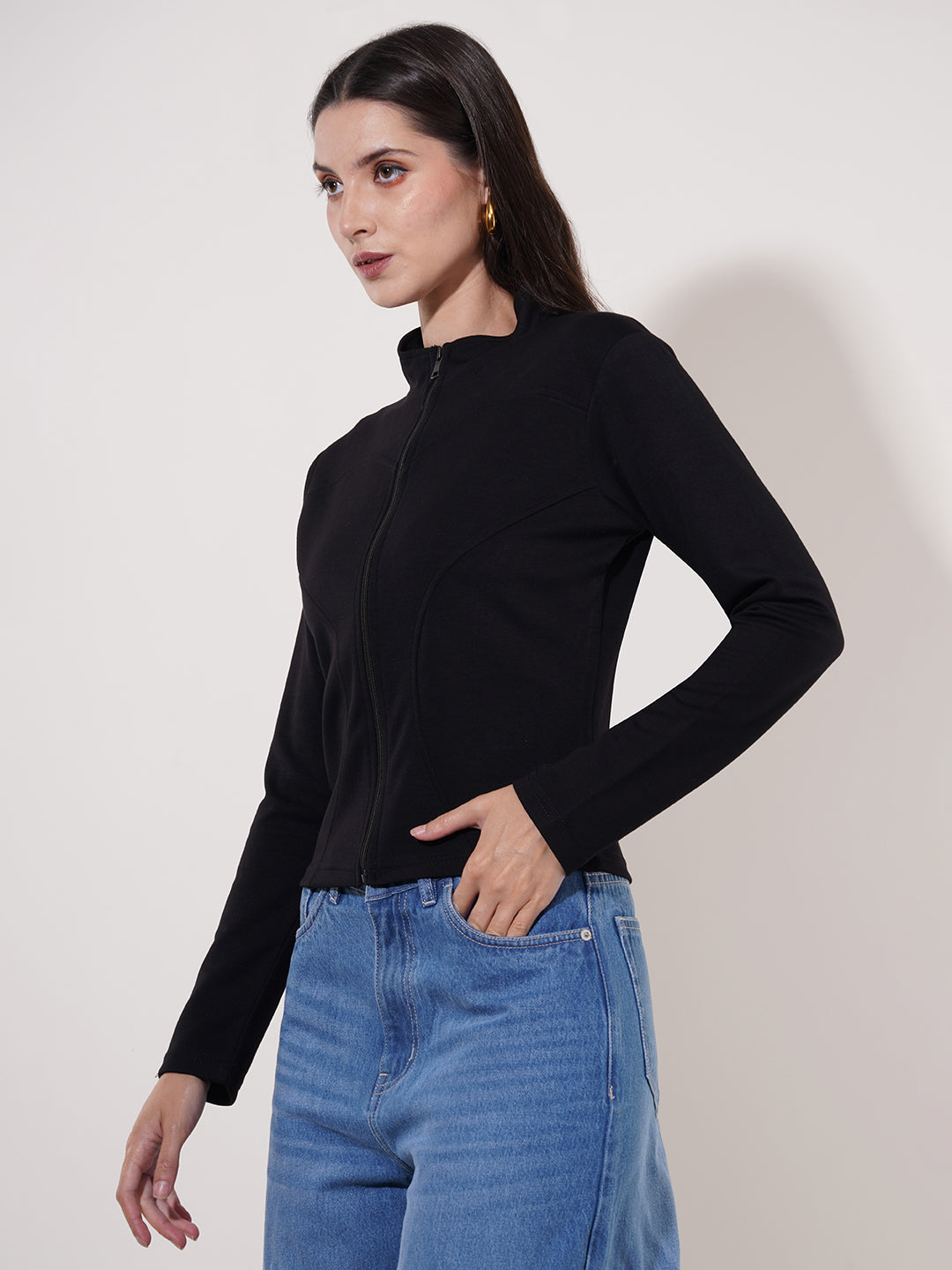 Clobulk Women Black Jacket (Set of 5 Pc)- ₹392/per pc