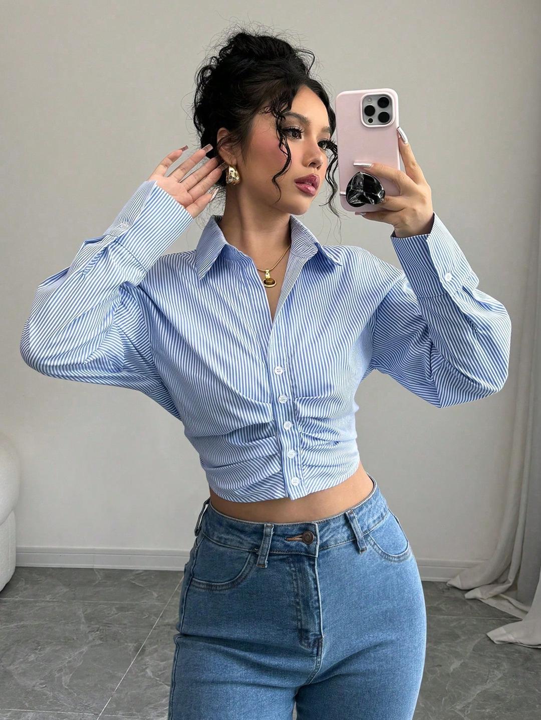 Clobulk Women Shirt (Set of 10PC - 2 Colour)- ₹252/per pc