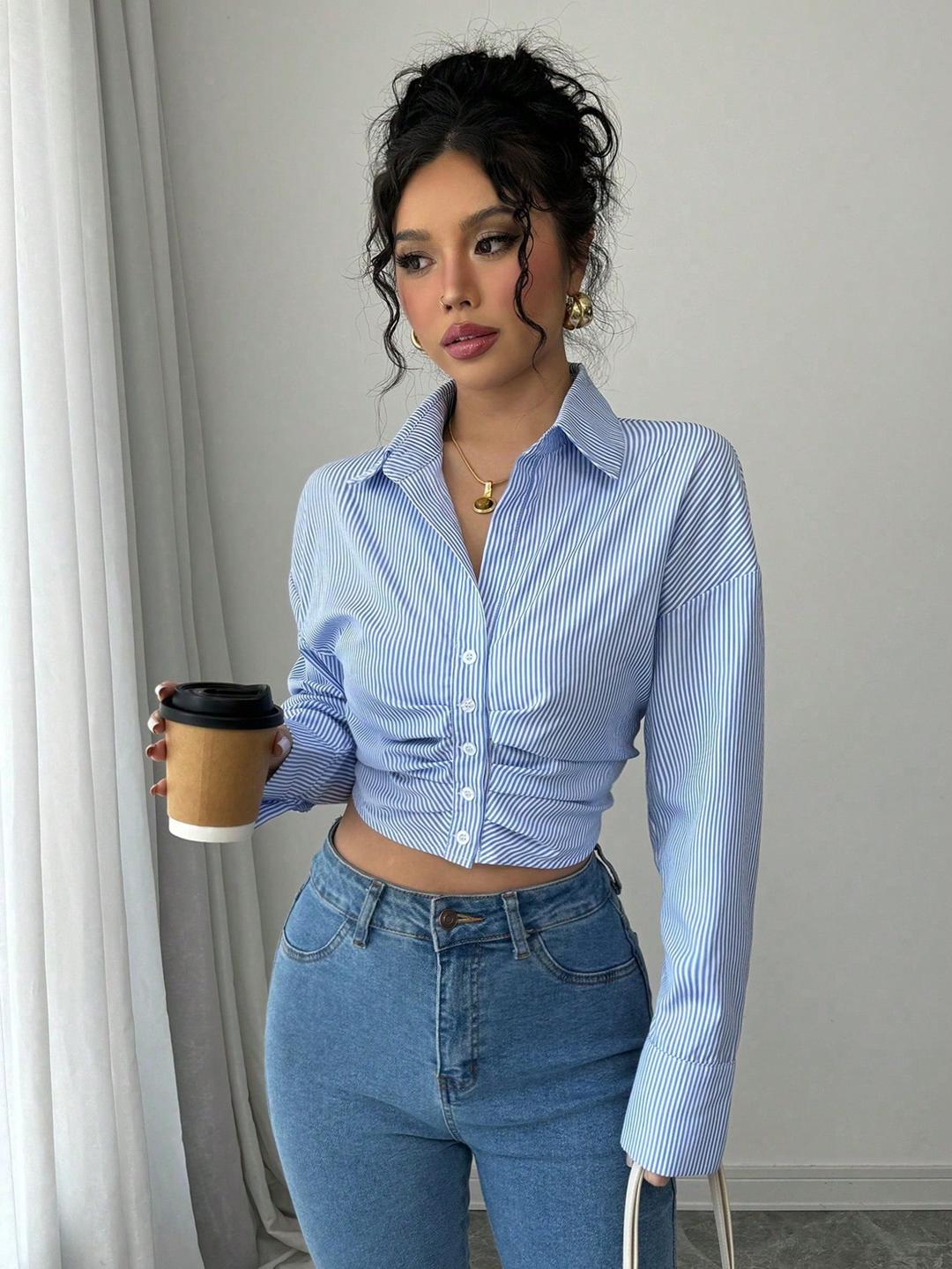 Clobulk Women Shirt (Set of 10PC - 2 Colour)- ₹252/per pc