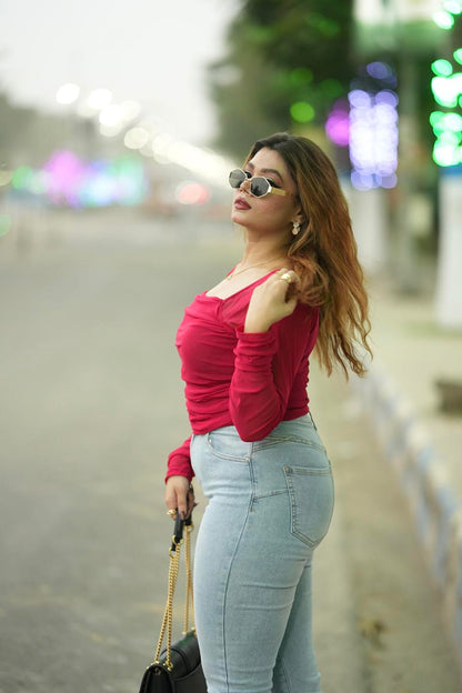 Clobulk Women Top (Set of 10PC - 2 Colour)- ₹224/per pc