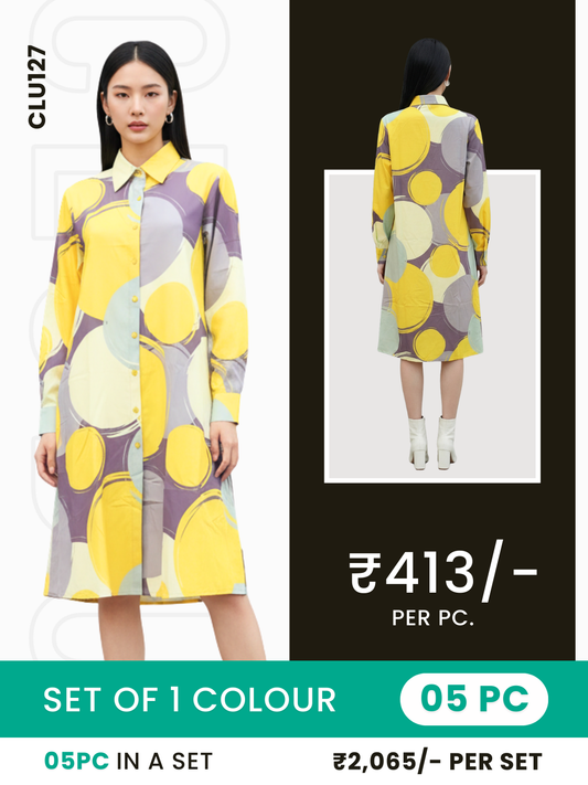 Clobulk Women Dress (Set of 5 PC - 1 Colour)- ₹413/ per pc