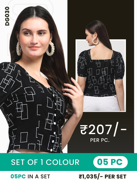 Clobulk Women Top (Set of 5 Pc)- ₹207/ per pc