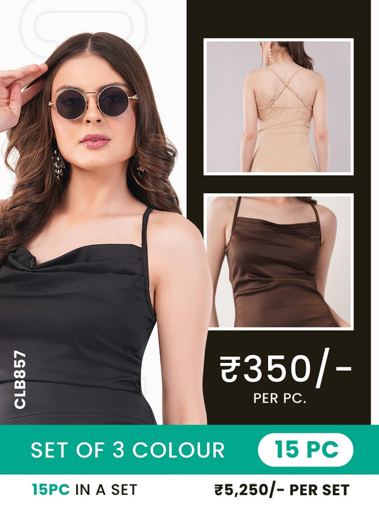 Clobulk Women Dress (Set of 15Pc - 3 Colour)- ₹350/per pc