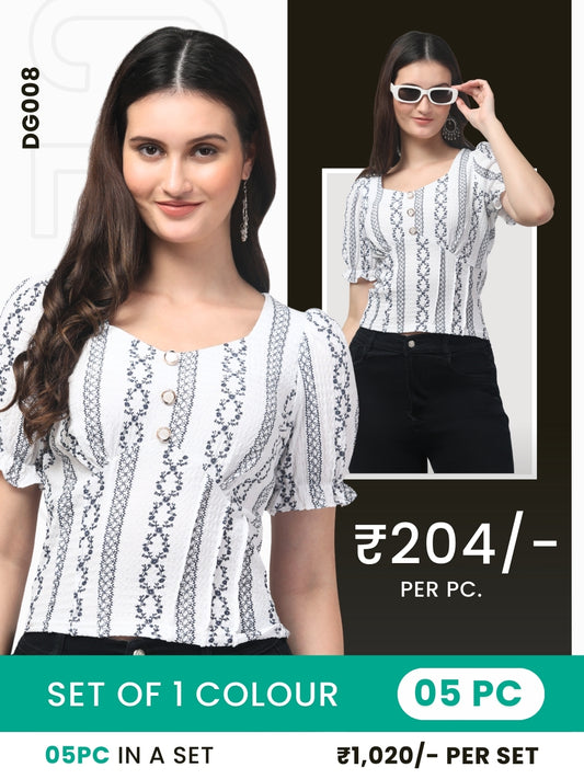 Clobulk Women Top (Set of 5 Pc)- ₹204/ per pc