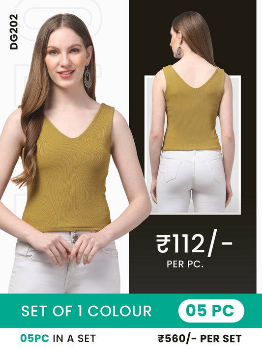 Clobulk Women Shirt (Set of 5 Pc)- ₹112/ per pc